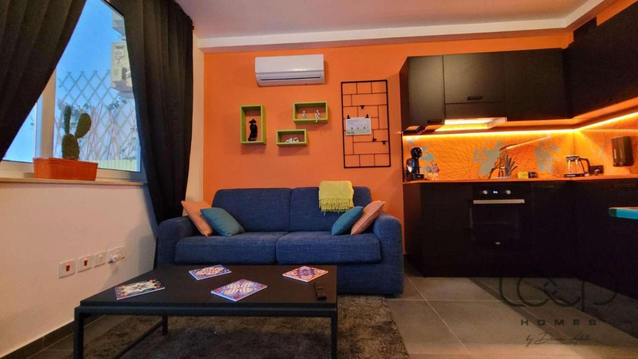 Modern - 50 M From Sea - Free Wi-Fi - Super Cool - Terrace - Fully Air-Conditioned San Pawl il-Baħar Eksteriør bilde