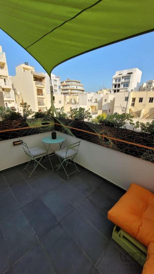 Modern - 50 M From Sea - Free Wi-Fi - Super Cool - Terrace - Fully Air-Conditioned San Pawl il-Baħar Eksteriør bilde